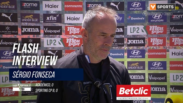 Flash Interview Sérgio Fonseca (Académico)