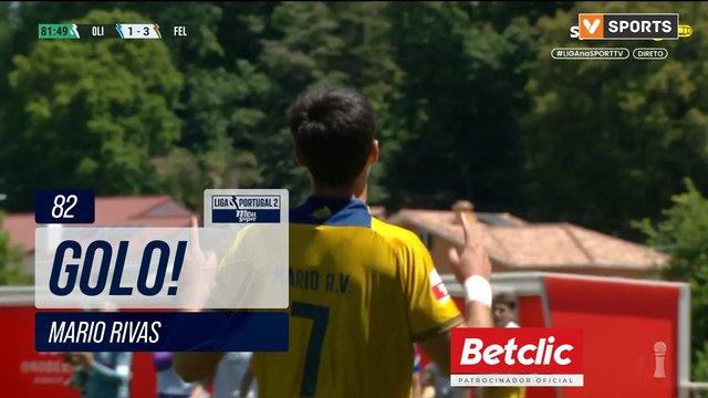 GOLO! Felgueiras, Mario Rivas aos 82', Oliveirense 1-4 Felgueiras