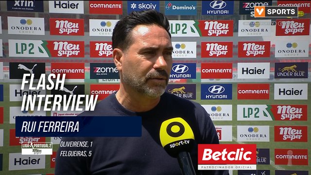 Flash Interview Rui Ferreira (Felgueiras)