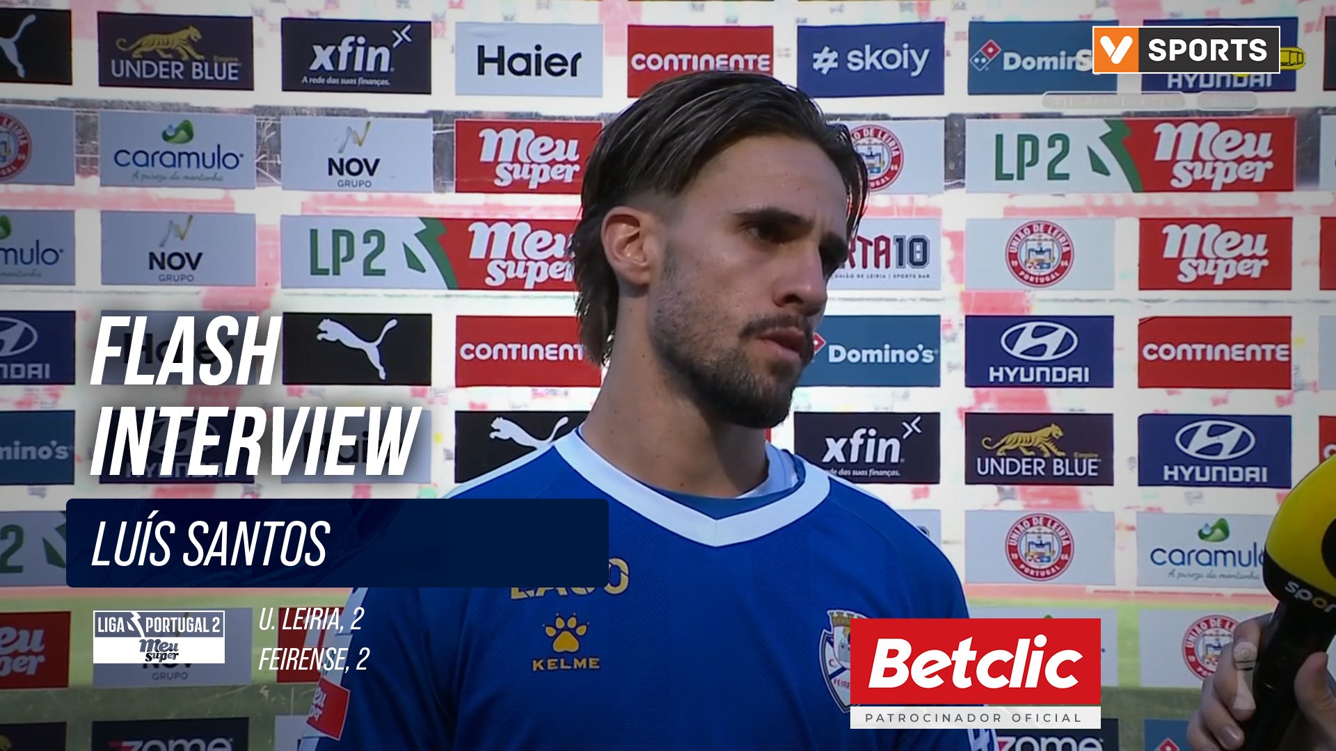 Flash Interview Luís Santos (Feirense)