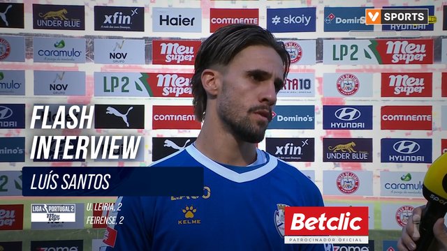 Flash Interview Luís Santos (Feirense)