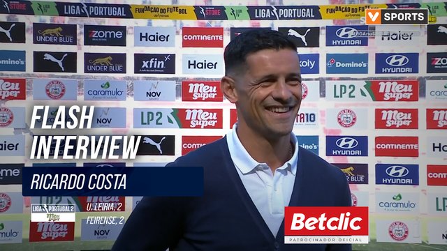 Flash Interview Ricardo Costa (Feirense)