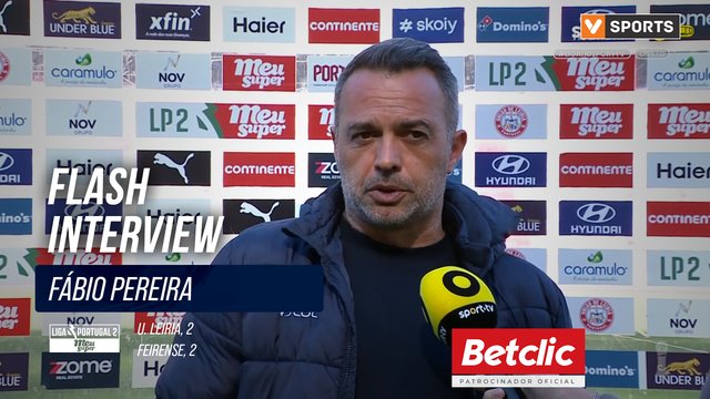 Flash Interview Fábio Pereira (U. Leiria)