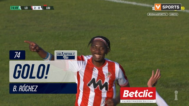 GOLO! Leixões, B. Róchez aos 74', Leixões 2-0 Lourosa FC