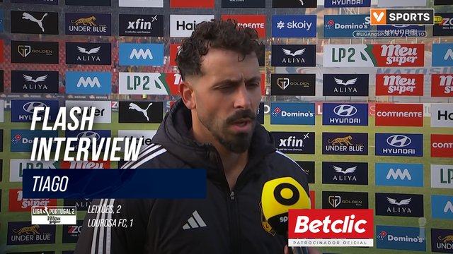 Flash Interview Tiago (Lourosa)