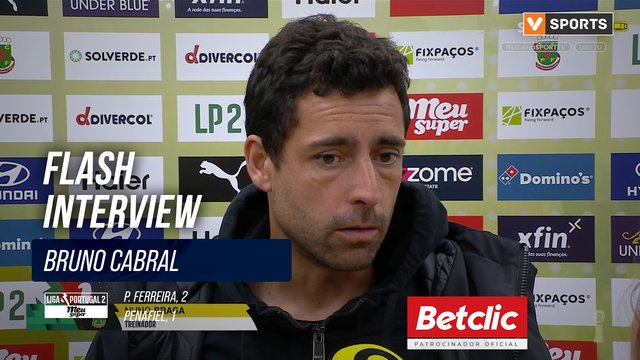 Flash Interview Bruno Cabral (P.Ferreira)