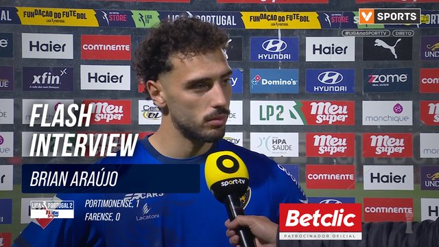 Flash Interview Brian Araújo (Farense)