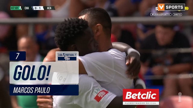 GOLO! A. Académica, Marcos Paulo aos 7', Chaves 0-1 A. Académica