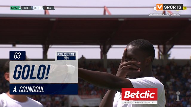 GOLO! A. Académica, A. Coundoul aos 63', Chaves 0-3 A. Académica