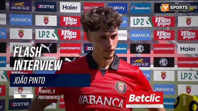 Flash Interview João Pinto (Penafiel)
