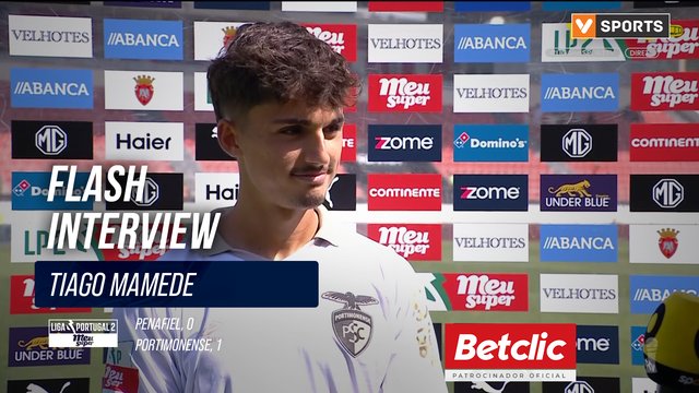 Flash Interview Tiago Mamede (Portimonense)
