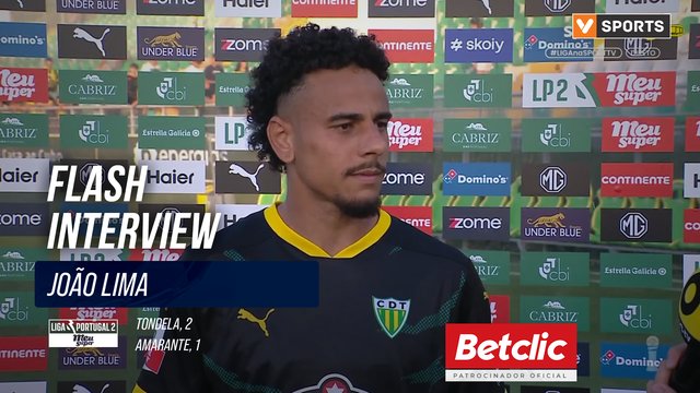 Flash Interview João Lima (Tondela)