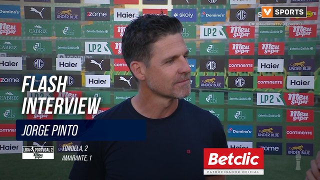 Flash Interview Jorge Pinto (Amarante)