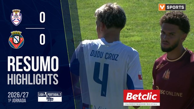 Liga Meu Super (1ª Jornada): Resumo Feirense 0-0 Felgueiras
