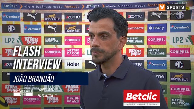 Flash Interview João Brandão (FC Porto B)