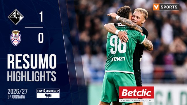 Liga Portugal MEU SUPER (2ª Jornada): Resumo Académica Coimbra/Oaf Sduq 1-0 CD Feirense