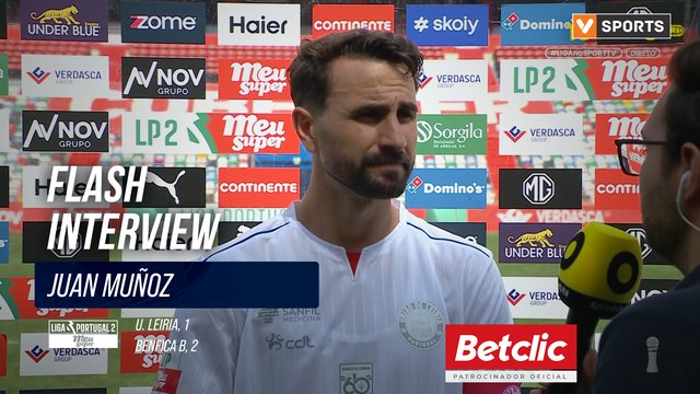 U. Leiria, Flash Interview, Juan Muñoz
