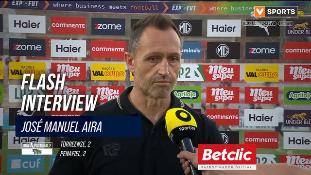 Flash Interview José Manuel Aira (Penafiel)