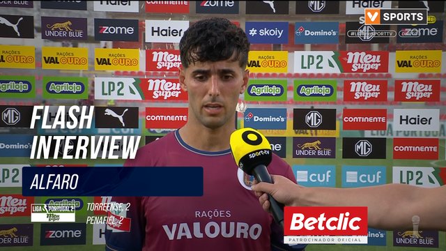 Flash Interview Alfaro (Torreense)