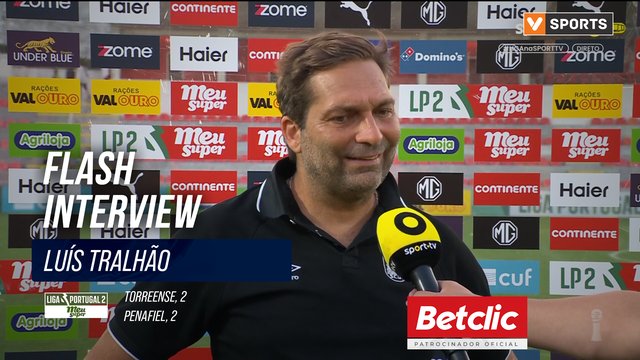 Flash Interview Luís Tralhão (Torreense)