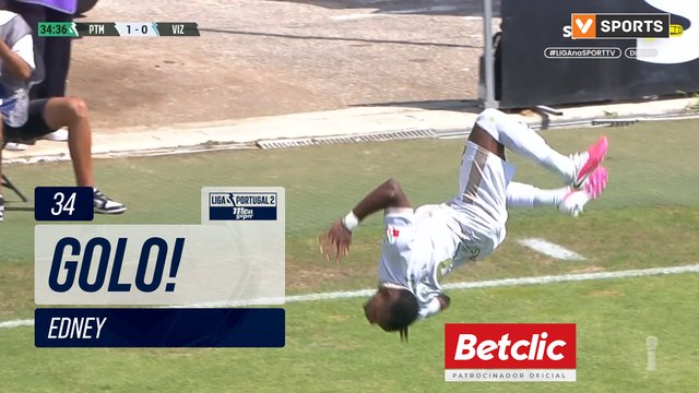 GOLO! Portimonense, Edney aos 34', Portimonense 1-0 Vizela