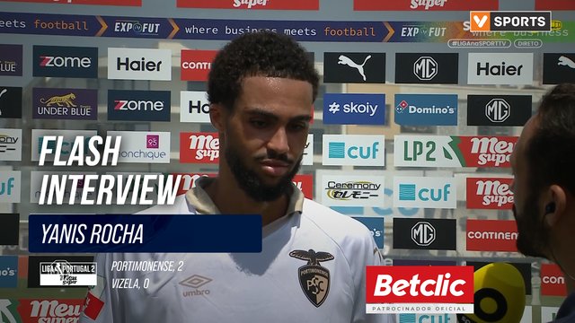 Flash Interview Yanis Rocha (Portimonense)