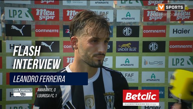 Flash Interview Leandro Ferreira (Amarante)