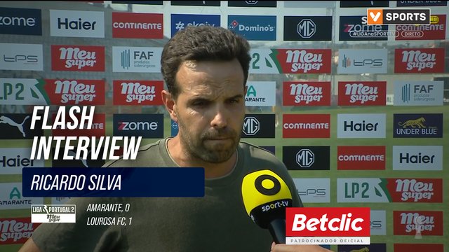 Flash Interview Ricardo Silva (Lourosa FC)