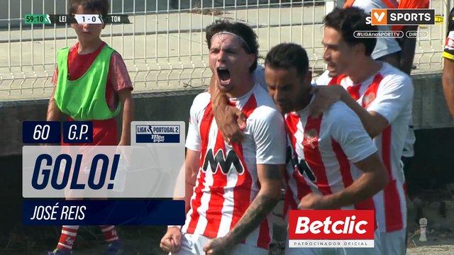 GOLO! Leixões, José Reis aos 60', Leixões 1-0 Tondela