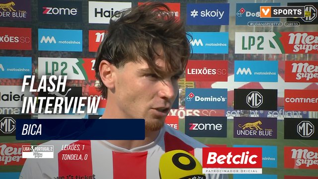 Flash Interview Bica (Leixões)