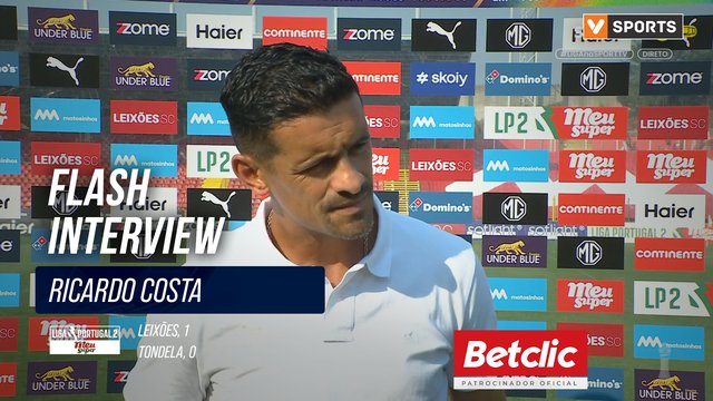 Flash Interview Ricardo Costa (Tondela)