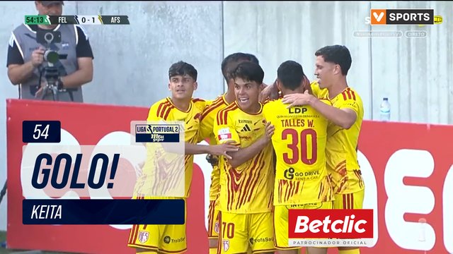 GOLO! AFS, Keita aos 54', Felgueiras 0-1 AFS