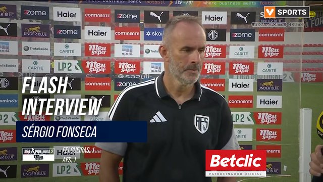 Flash Interview Sérgio Fonseca (AFS)