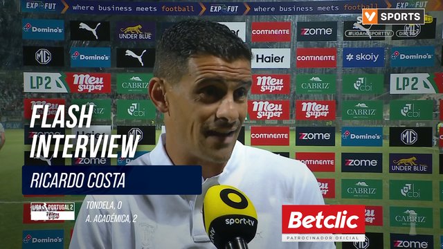 Flash Interview Ricardo Costa (Tondela)