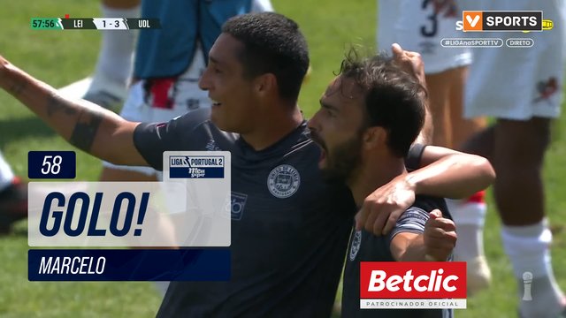 GOLO! U. Leiria, Marcelo aos 58', Leixões 1-3 U. Leiria