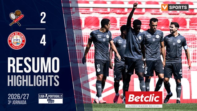 Liga Portugal MEU SUPER (3ª Jornada): Resumo Leixões SC 2-4 U. Leiria