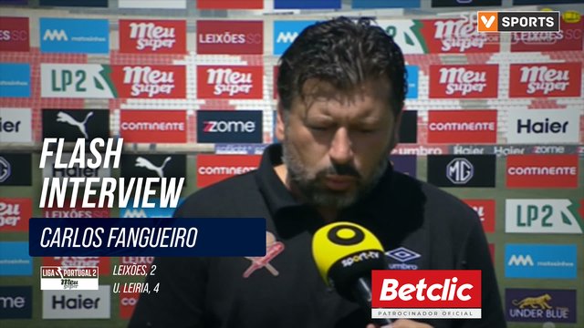 Flash Interview Carlos Fangueiro (Leixões)