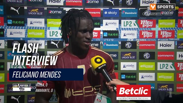 Amarante, Flash Interview, Feliciano Mendes