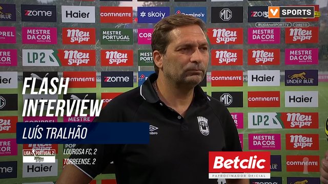 Flash Interview Luís Tralhão (Torreense)