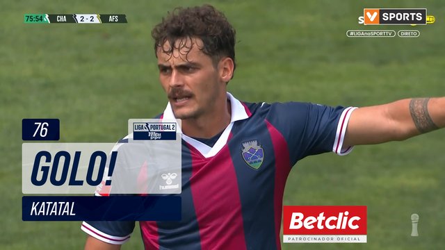 GOLO! Chaves, Katatal aos 76', Chaves 2-2 AFS