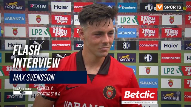 Flash Interview Max Svensson (Penafiel)