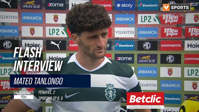 Flash Interview Mateo Tanlongo (Sporting CP B)