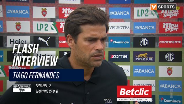 Flash Interview Tiago Fernandes (Sporting CP B)