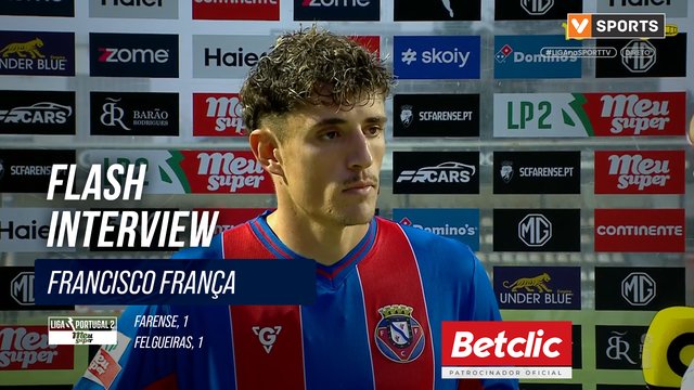 Flash Interview Francisco França (Felgueiras)