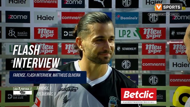 Farense, Flash Interview, Mattheus Oliveira