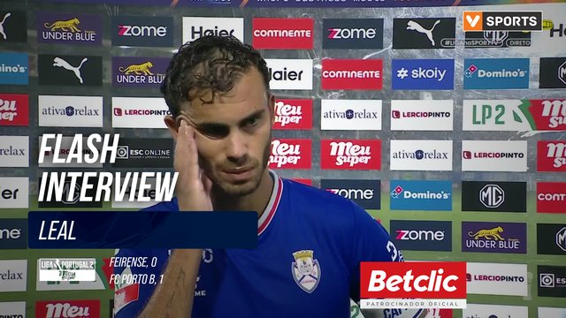 Feirense, Flash Interview, Antonio Leal