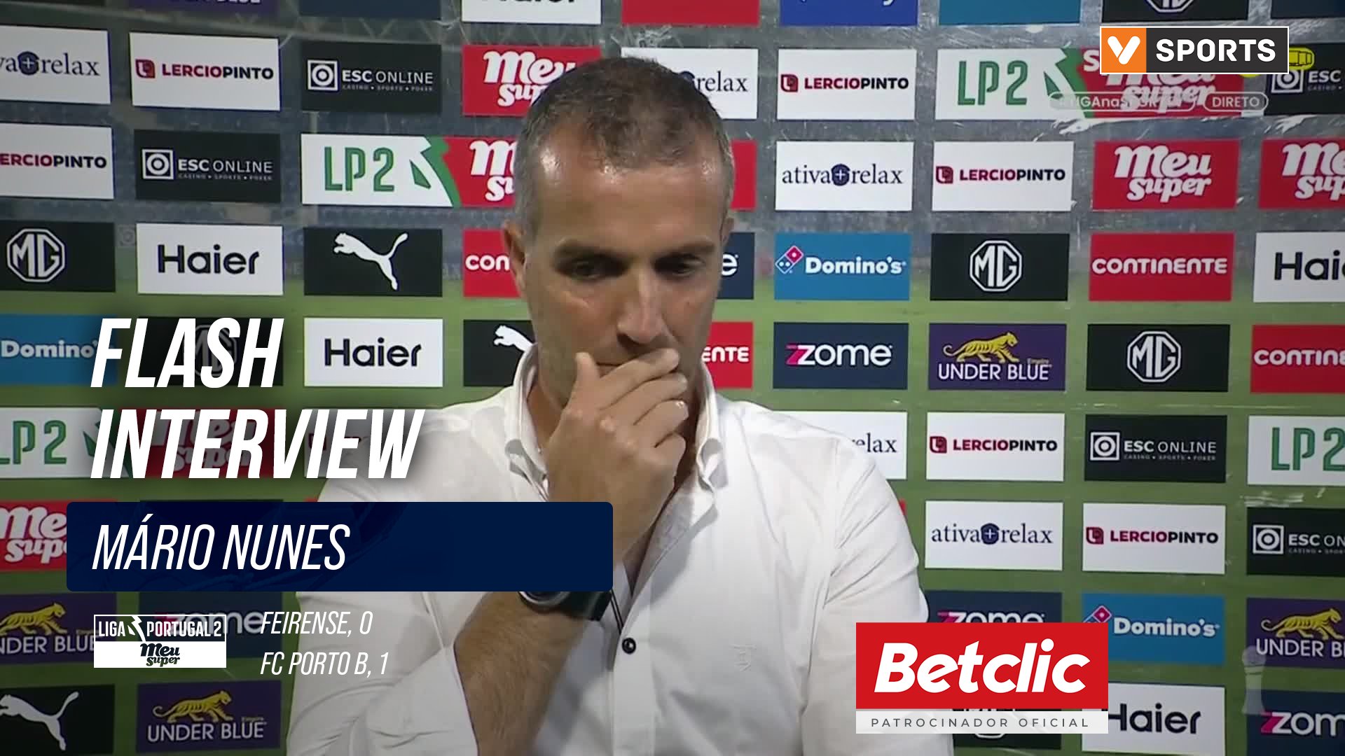 Feirense, Flash Interview, Antonio Leal :: Videos :: zerozero.pt