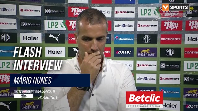 Flash Interview Mário Nunes (Feirense)