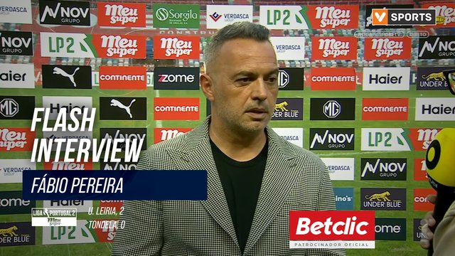 Flash Interview Fábio Pereira (U. Leiria)