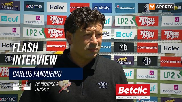 Flash Interview Carlos Fangueiro (Leixões)
